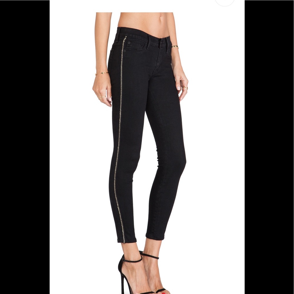 Hudson Jeans Luna Super Skinny Crop/Jeans